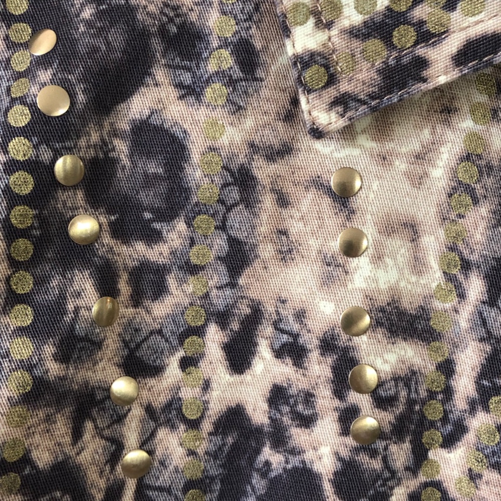 Peck & Peck Weekend Animal print jacket size 8 - Picture 3 of 5